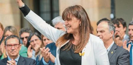 Laura Borràs comparece tras la sentencia del TSJC Parlament de Catalunya