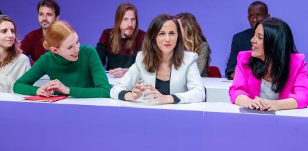 La secretaria general de Podemos, Ione Belarra, en el Consejo Ciudadano Estatal del partido que se celebra este sábado