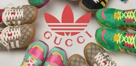 Campaña de la segunda colección Adidas x Gucci