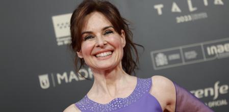 La actriz Silvia Marsó en la alfombra roja de la I edición de los Premios Talía