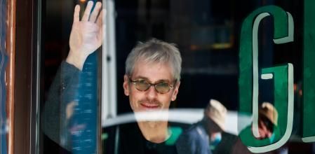 Ariel Rot, fotografiado en el centro de Madrid