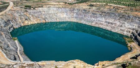 Imagen de recurso de la mina de Azanlcollar de 2023, cuando se ciumplía el 25 aniversario del vertido tóxico.&nbsp;