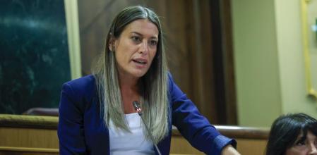 Míriam Nogueras en la sesión de control al Gobierno