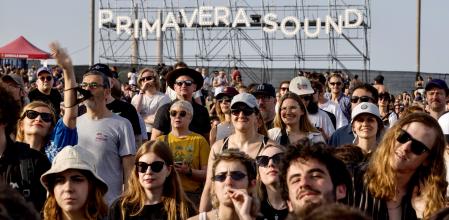 Asistentes de la última edición del festival Primavera Sound en Barcelona