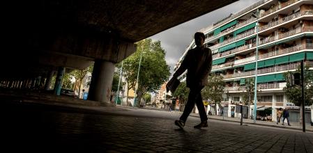 Sant Roc.Es uno de los tres barrios de Badalona que están en la lista de los más pobres de Catalunya y que está pendiente de una gran remodelación