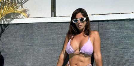 Anabel Pantoja ha compartido un divertido vídeo celebrando la apertura de las piscinas