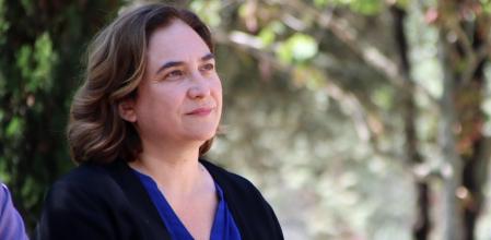 La alcaldesa de Barcelona y candidata de Bcomú, Ada Colau