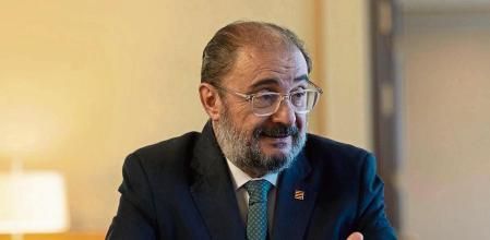 Entrevista al presidente de Aragón, Javier Lambán.