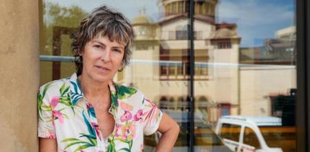 Presentación en el Teatre Llibre de “ Les amistats perilloses “. Mónica López, actriz