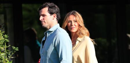 Iñigo Onieva and his mother Carolina Molas in Madrid, Otober 09 2022