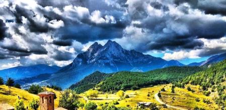 Las nubes del Pedraforca.