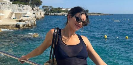 Kendall Jenner con su look para un día de playa