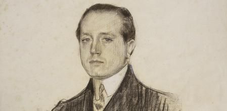 azorín por R. Casas