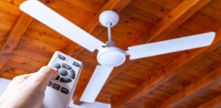 Magníficos ventiladores de techo con luz que podrás encontrar disponibles en Amazon y Leroy Merlin