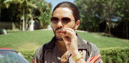 Abel Tesfaye en una imagen promocional de 'The idol', que se emite los lunes en HBO Max.