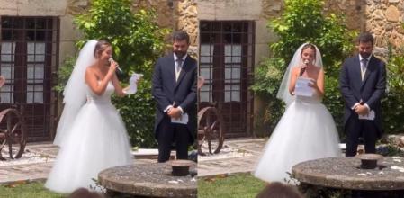 Rigoberta Bandini y Esteban Navarro se casan