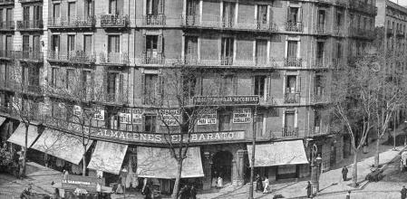Edificio que albergó los grandes almacenes El Barato.