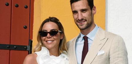 Sergio Rico y Alba Silva.