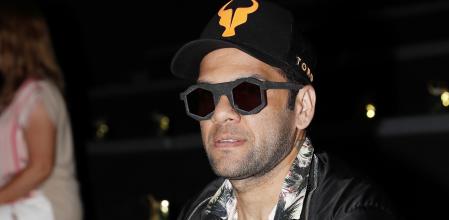 Dani Alves, de fiesta en una imagen de archivo