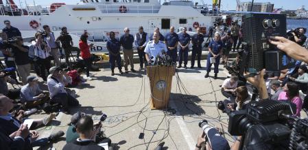 La expectación este jueves ha sido máxima tras conocerse el hallazgo de algunos restos del 'Titan'