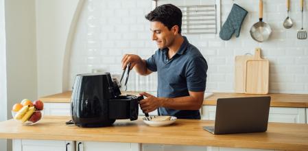 Freidora de aire sin aceite para cocinar más sano con increíble oferta en Amazon