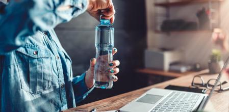 Botella reutilizable