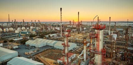 Imagen del parque energético de Cepsa en La Rábida (Huelva)