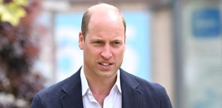 El príncipe Guillermo en una de sus visitas en el marco de la iniciativa