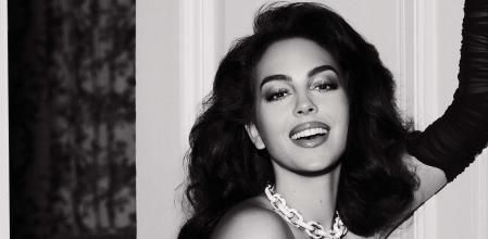 Georgina Rodríguez es imagen mundial de la colección otoño-invierno 2023 de Guess y Marciano