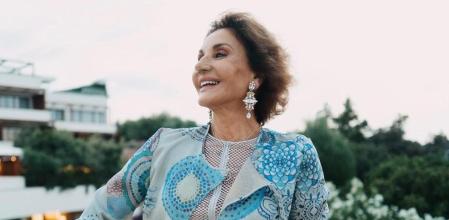 Naty Abascal sigue trabajando como modelo a sus 80 años