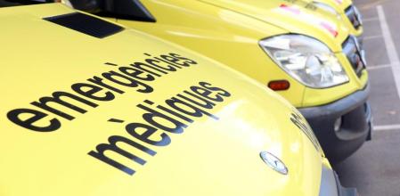 Una ambulancia del SEM.