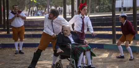 Una imagen de Ricard III en el parque de laEstació del Nord