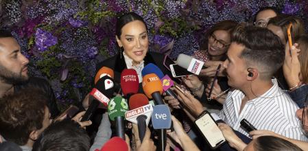 Tamara Falcó  at photocall for 8 anniversary of Kronos Homes in Madrid on Tuesday, 27 September 2022.