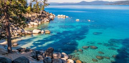 El lago Tahoe, entre California y Nevada (EE.UU.) es uno de los símbolos de la belleza de grandes extensiones de agua dulce en Norteamérica pero sufre una importante contaminación por microplásticos .