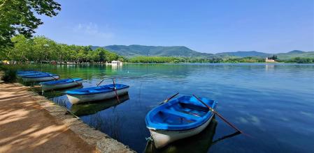 Banyoles en verano.