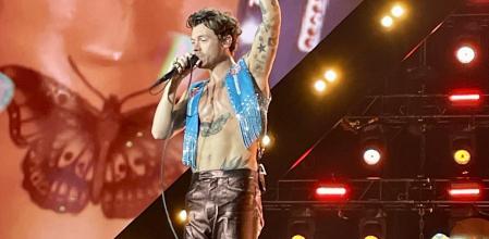 Harry Styles no permitió el paso anoche a los fotógrafos de los medios de comunicación