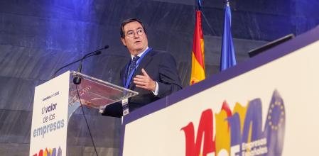 Antonio Garamendi, presidente de la Confederación Española de Organizaciones Empresariales (CEOE)