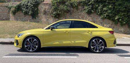 Este Audi S3 tiene el formato clásico de carrocería con cuatro puertas y maletero separado&nbsp;