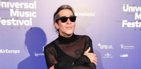 Mario Vaquerizo en el Universal Music Festival en Madrid. 27 de julio de 2023.