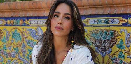 Rocío Osorno con el vestido viral de Zara