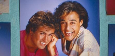 George Michael y Andrew Ridgeley en Wham!