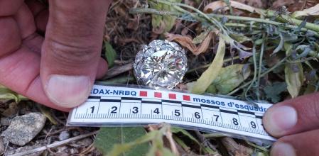 Anillo por valor de 4 millones de euros encontrado por los Mossos