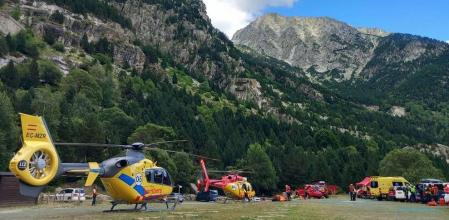 Dispositivo de búsqueda del joven desaparecido en La Vall de Boí