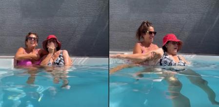 Anabel da las gracias por tener a esa gente tan importante para ella a su lado. Sobre todo, a su madre, Mercedes Bernal.