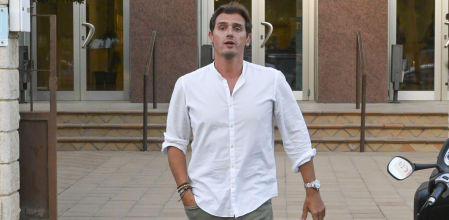 Albert Rivera se ha dirigido a la prensa