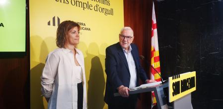 Elisenda Alamany y Ernest Maragall