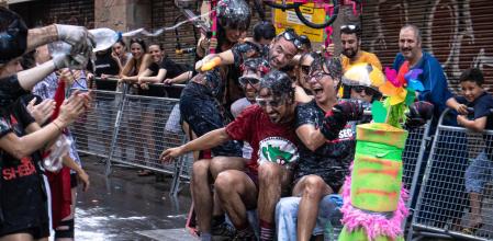Cursa dels Carretons de la Festa Major de Poble Sec.