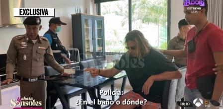 El momento en el que Daniel Sancho muestra la nevera donde metió a Edwin Arteta tras asesinarlo