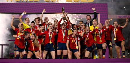 La selección española se proclamó campeona del mundo hace tres semanas en Sydney