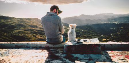 Si tu perro te sigue a todas partes deberás fijarte en sus gestos para saber la razón.